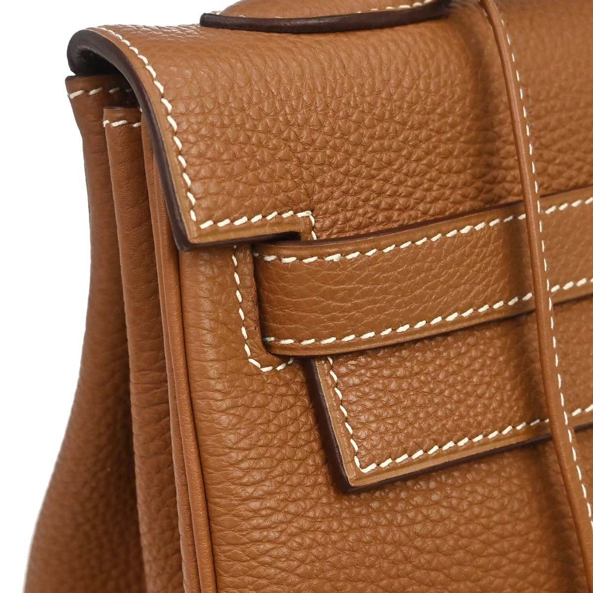 Hermès Gold Togo Kelly 32 Retourne 2way Shoulder Handbag