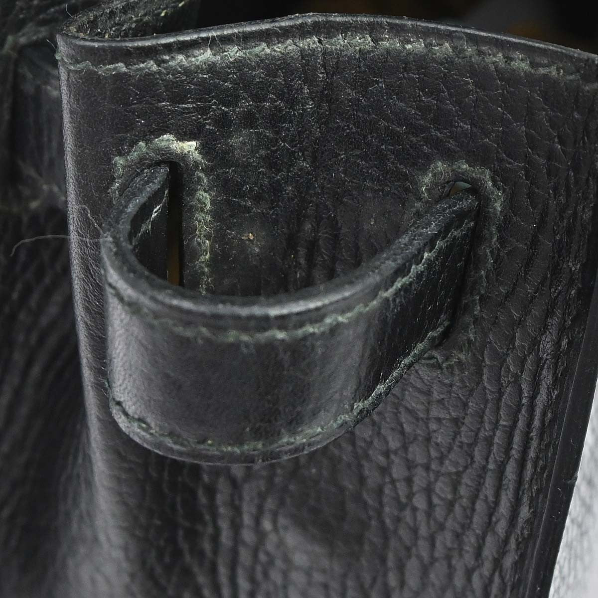 Hermès Black Ardennes Kelly 28 Sellier 2way Handbag