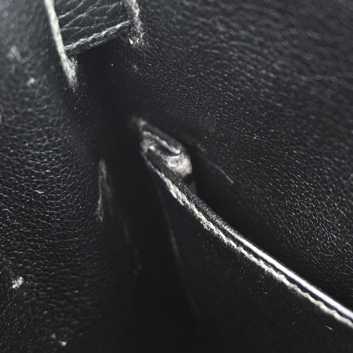 Hermès Black Ardennes Kelly 28 Sellier 2way Handbag