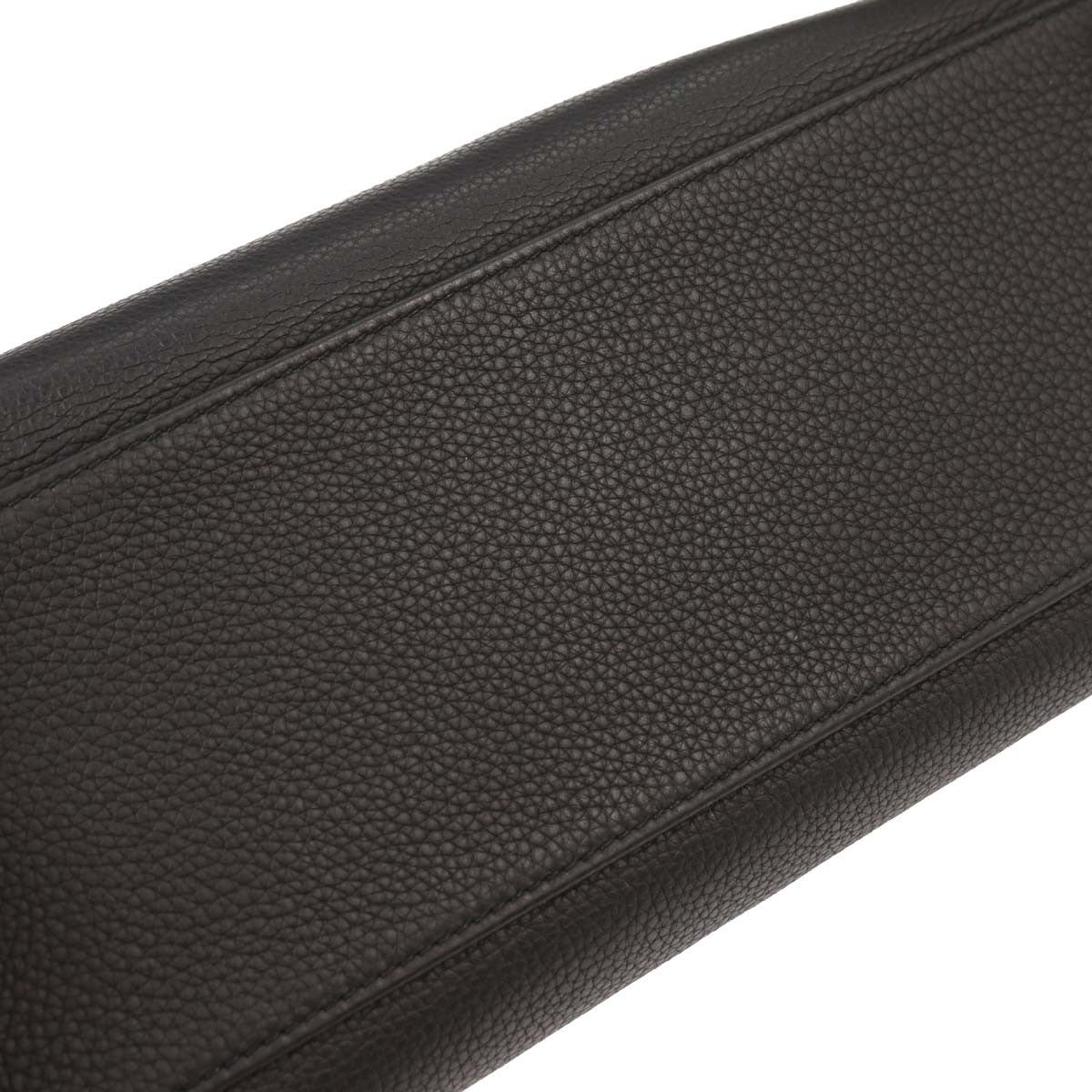 Hermès Black Togo Kelly 32 Retourne 2way Handbag