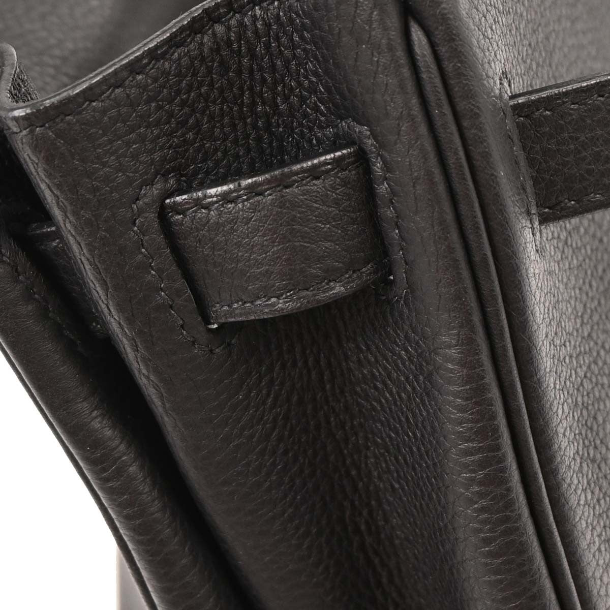 Hermès Black Togo Kelly 32 Retourne 2way Handbag