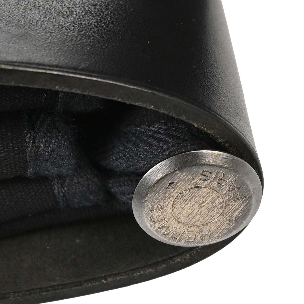 Hermès Black Toile Officier Herbag a Dos 2 in 1 Backpack