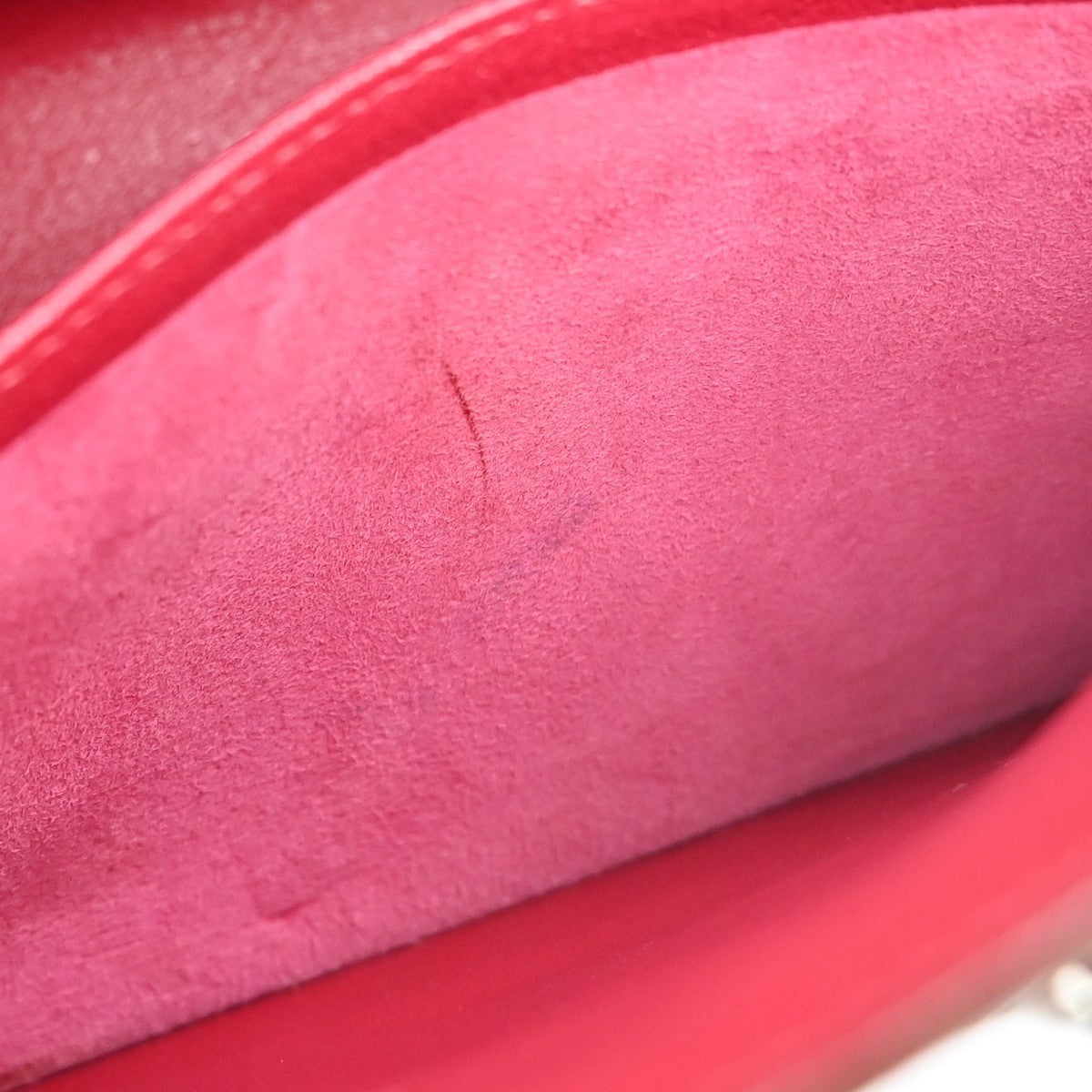 Hermès Fuchsia Chevere Coromandel Kelly 25 Retourne Handbag