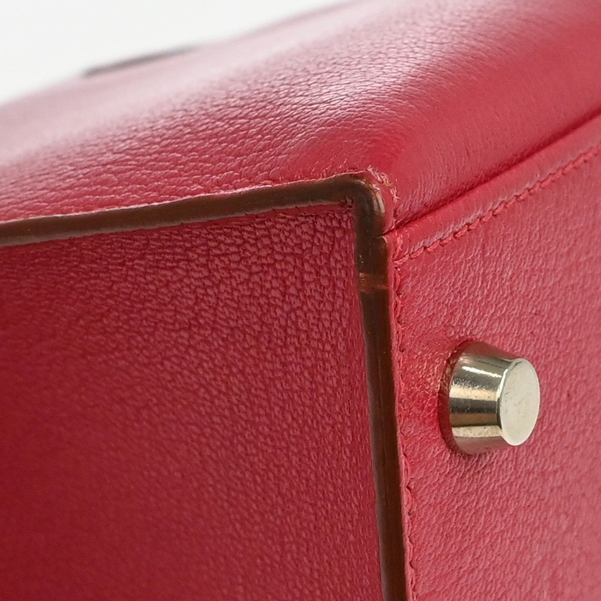 Hermès Fuchsia Chevere Coromandel Kelly 25 Retourne Handbag