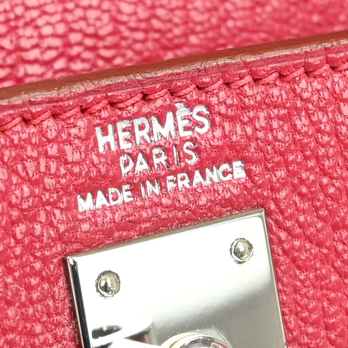 Hermès Fuchsia Chevere Coromandel Kelly 25 Retourne Handbag
