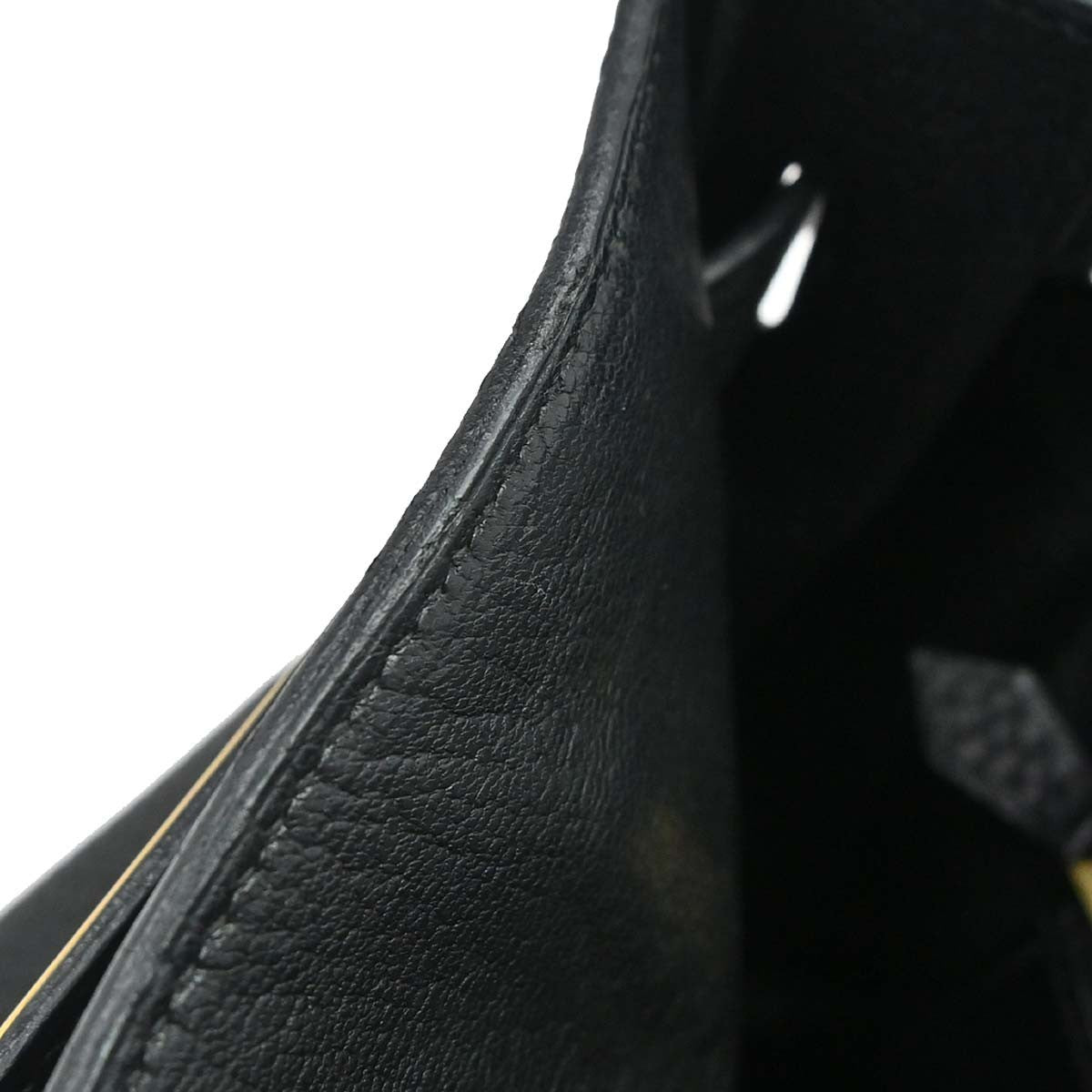 Hermès Black Togo Birkin 35 Handbag