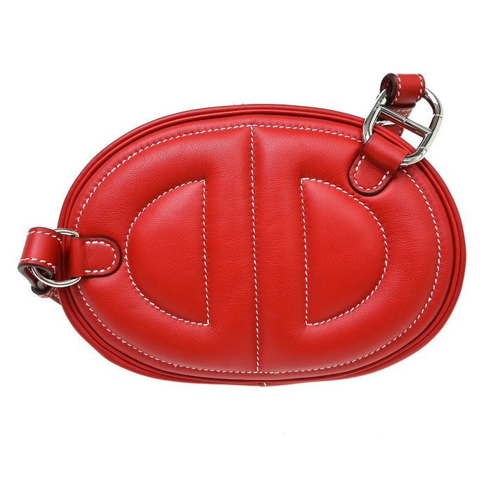 Hermès Rouge Vif Swift In the Loop Shoulder Bag
