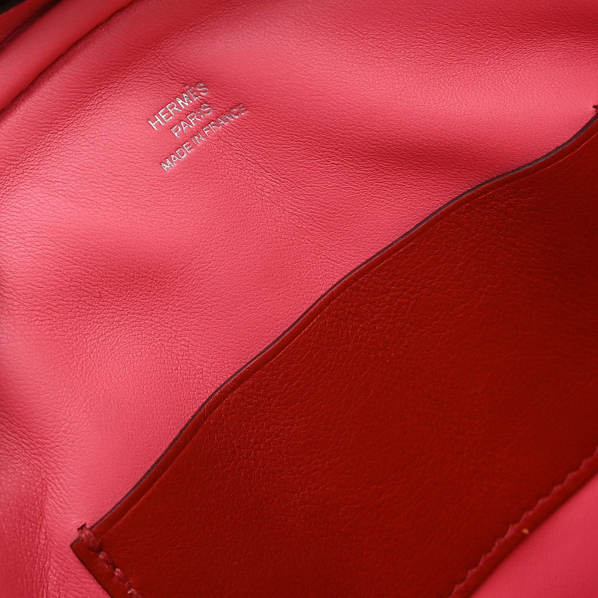 Hermès Rouge Vif Swift In the Loop Shoulder Bag