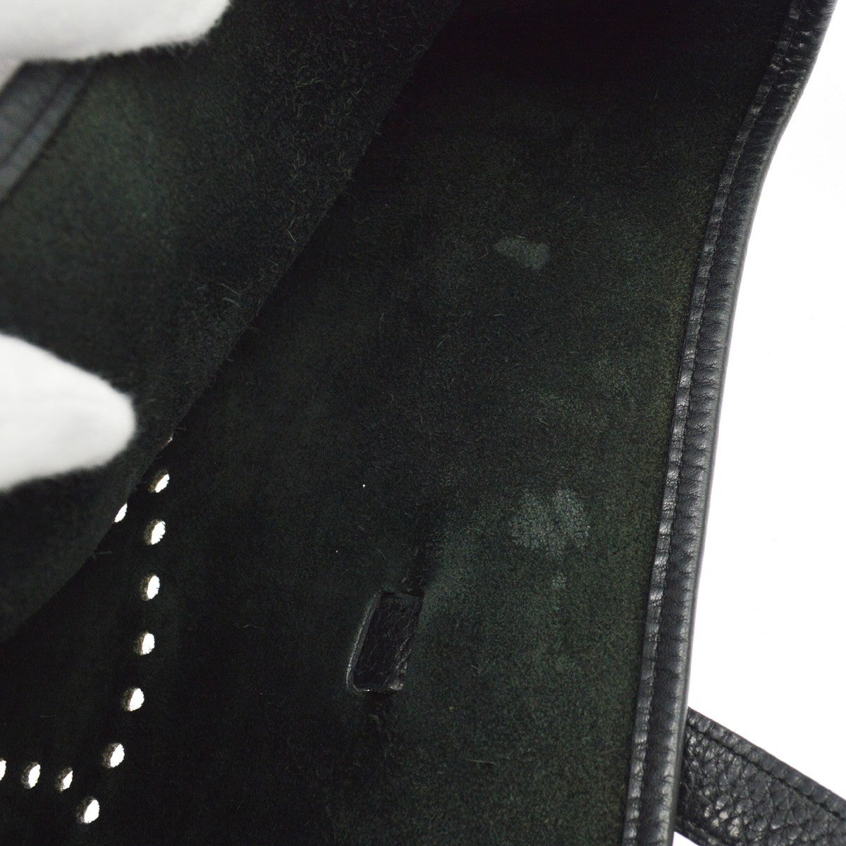 Hermès Black Taurillon Clemence Evelyne 2 33 GM Shoulder Bag