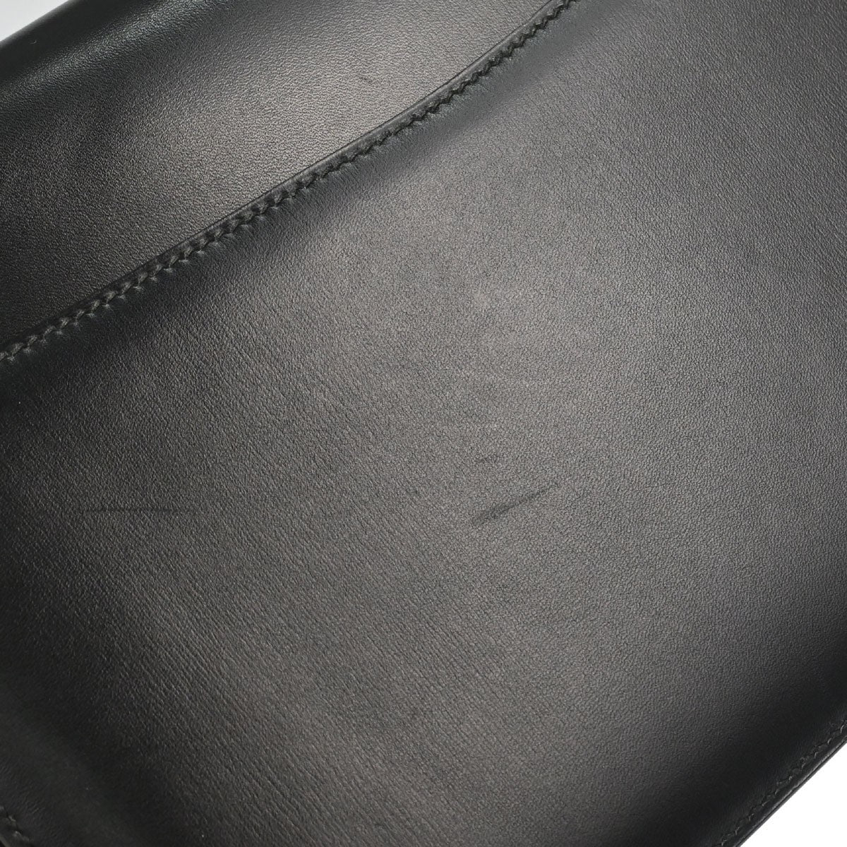 Hermès Black Box Calf Medor Shoulder Bag