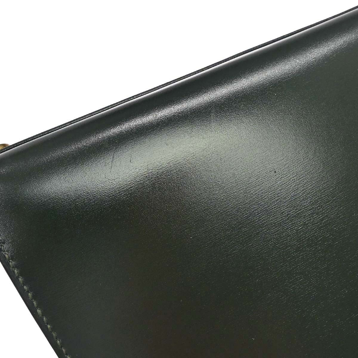 Hermès Vert Fonce Box Calf Mini Kelly 20 2way Sellier Handbag