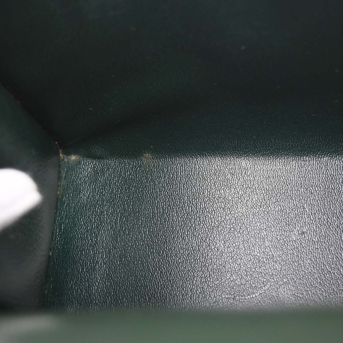 Hermès Vert Fonce Box Calf Mini Kelly 20 2way Sellier Handbag