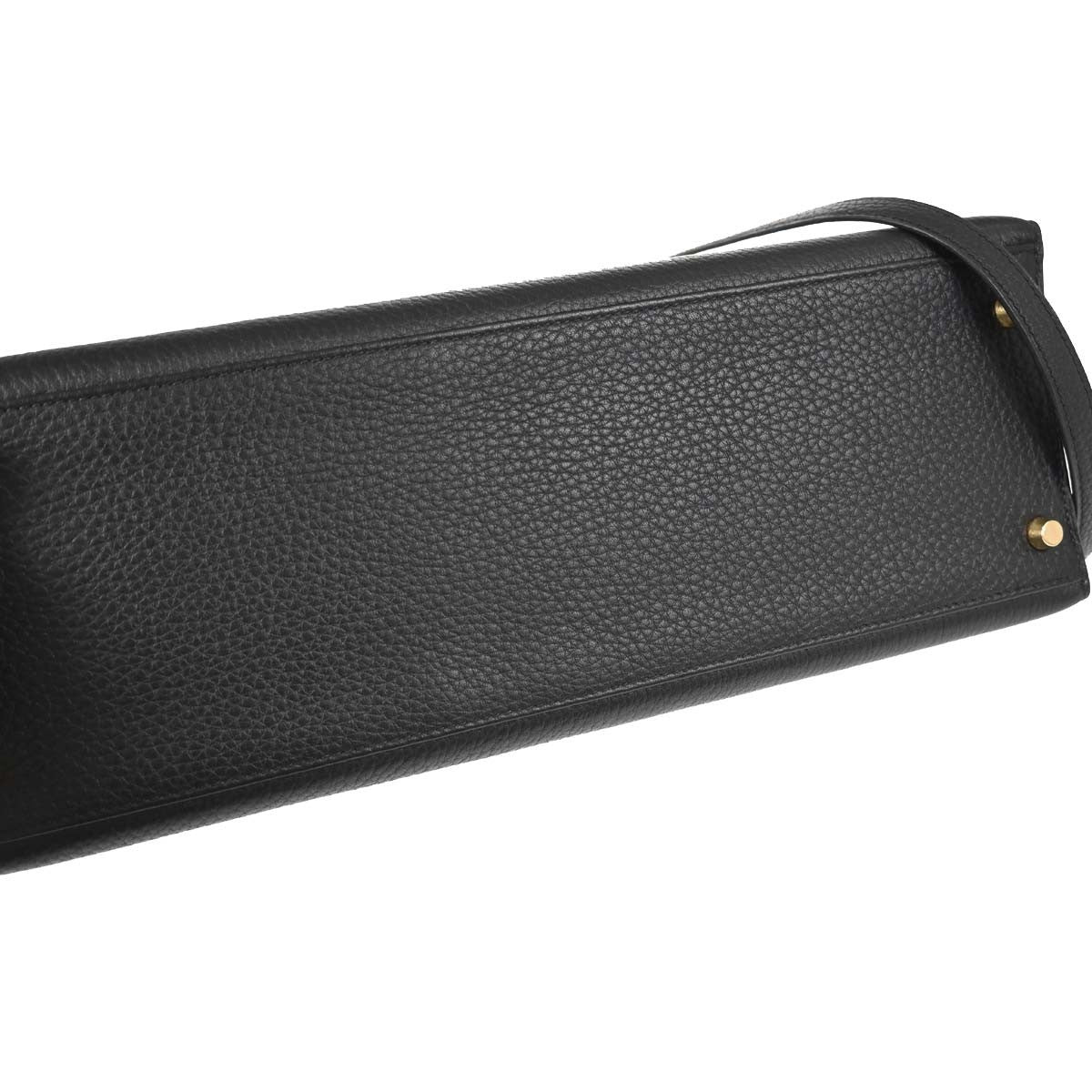 Hermès Black Ardennes Kelly 35 Sellier 2way Handbag