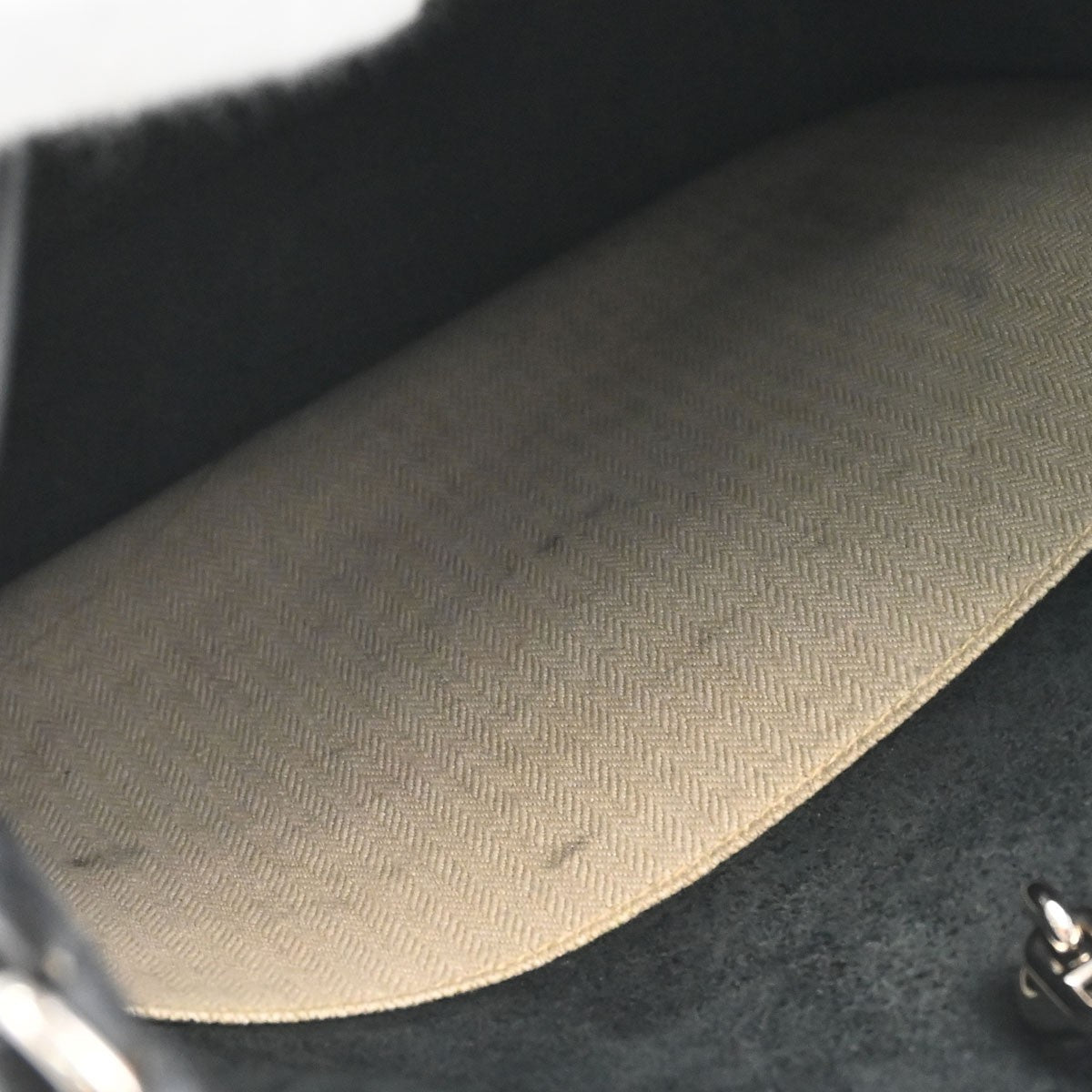 Hermès Black Epsom Vespa PM Shoulder Bag