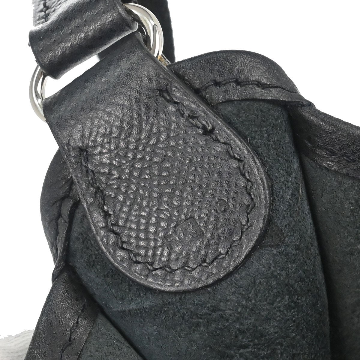 Hermès Black Epsom Vespa PM Shoulder Bag