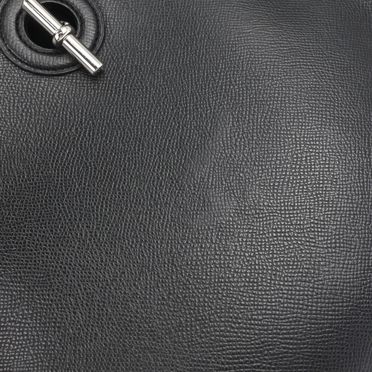 Hermès Black Epsom Vespa PM Shoulder Bag