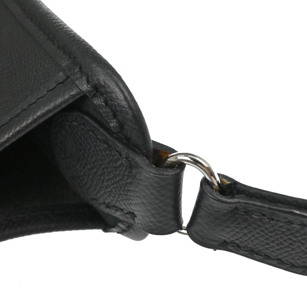 Hermès Black Epsom Vespa PM Shoulder Bag