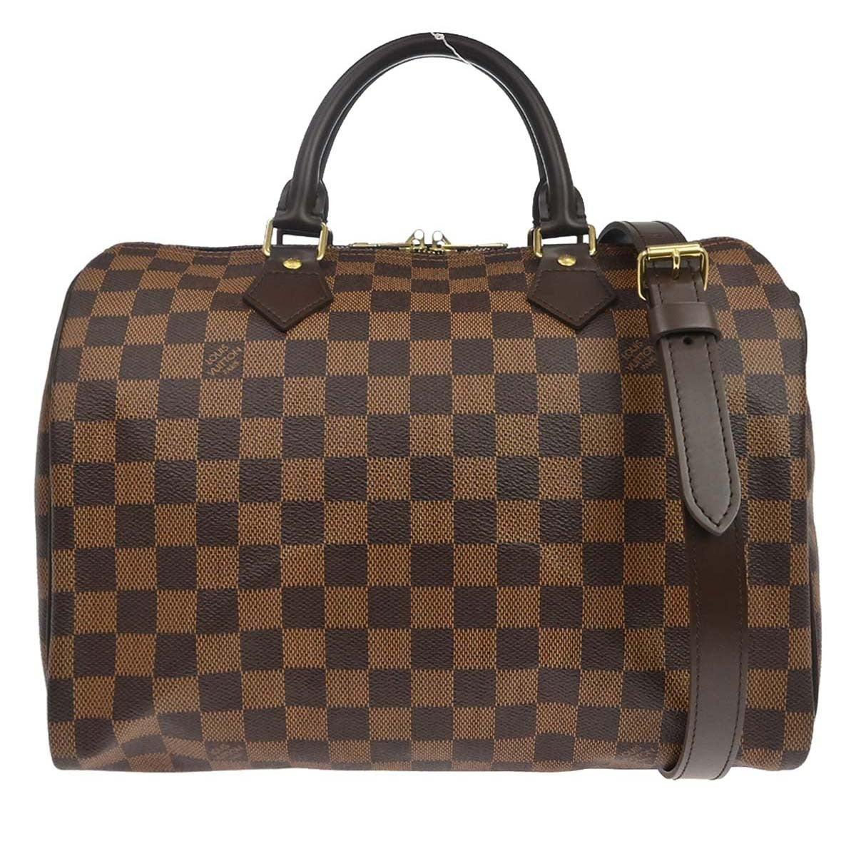 Louis Vuitton Damier Speedy Bandouliere 30 2way Handbag