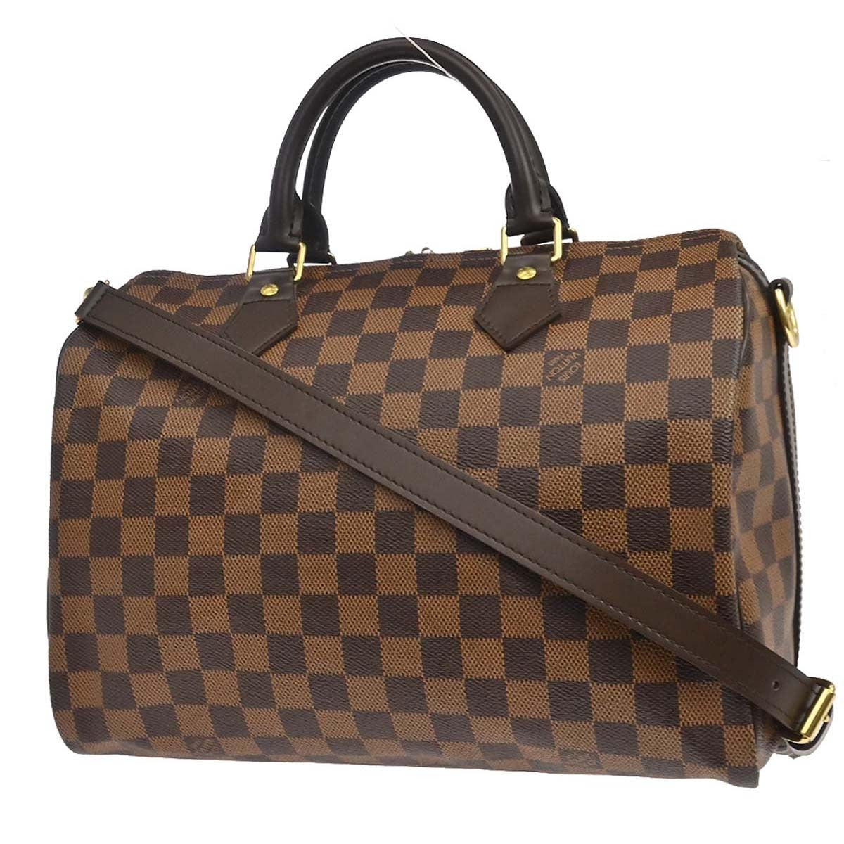 Louis Vuitton Damier Speedy Bandouliere 30 2way Handbag