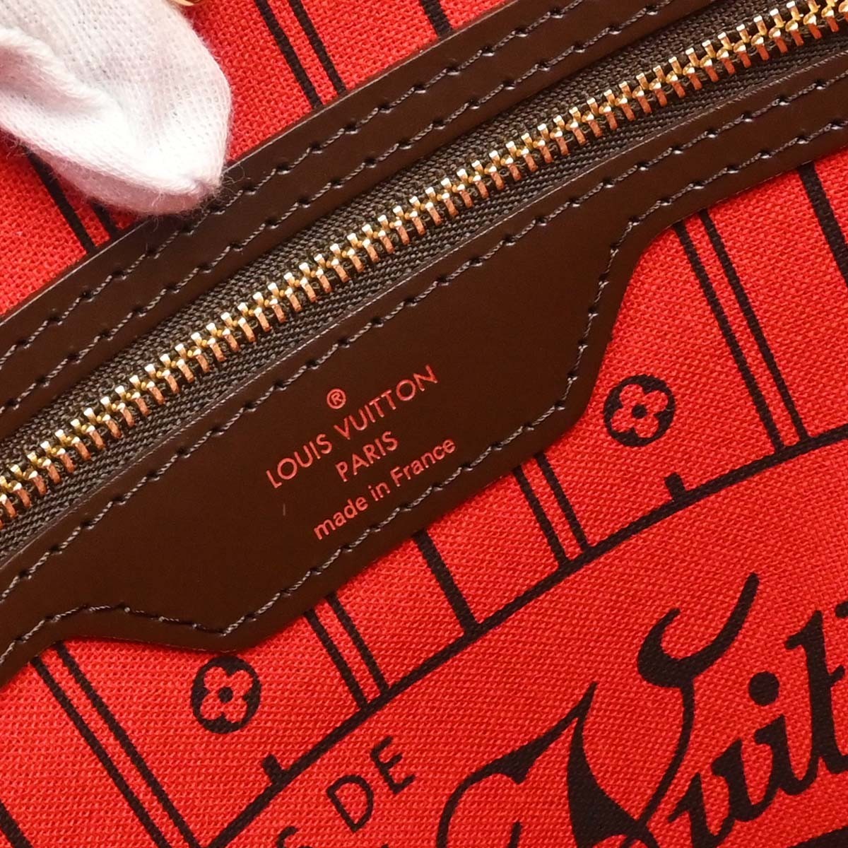 Louis Vuitton Damier Neverfull MM Tote Handbag