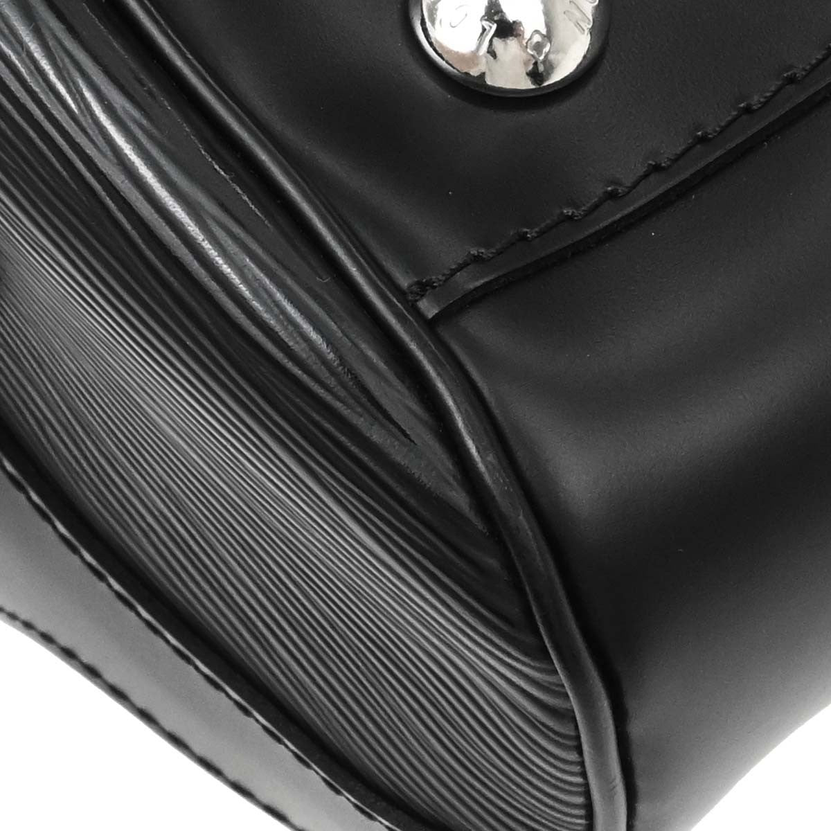 Louis Vuitton Black Epi Bowling Montaigne PM Handbag