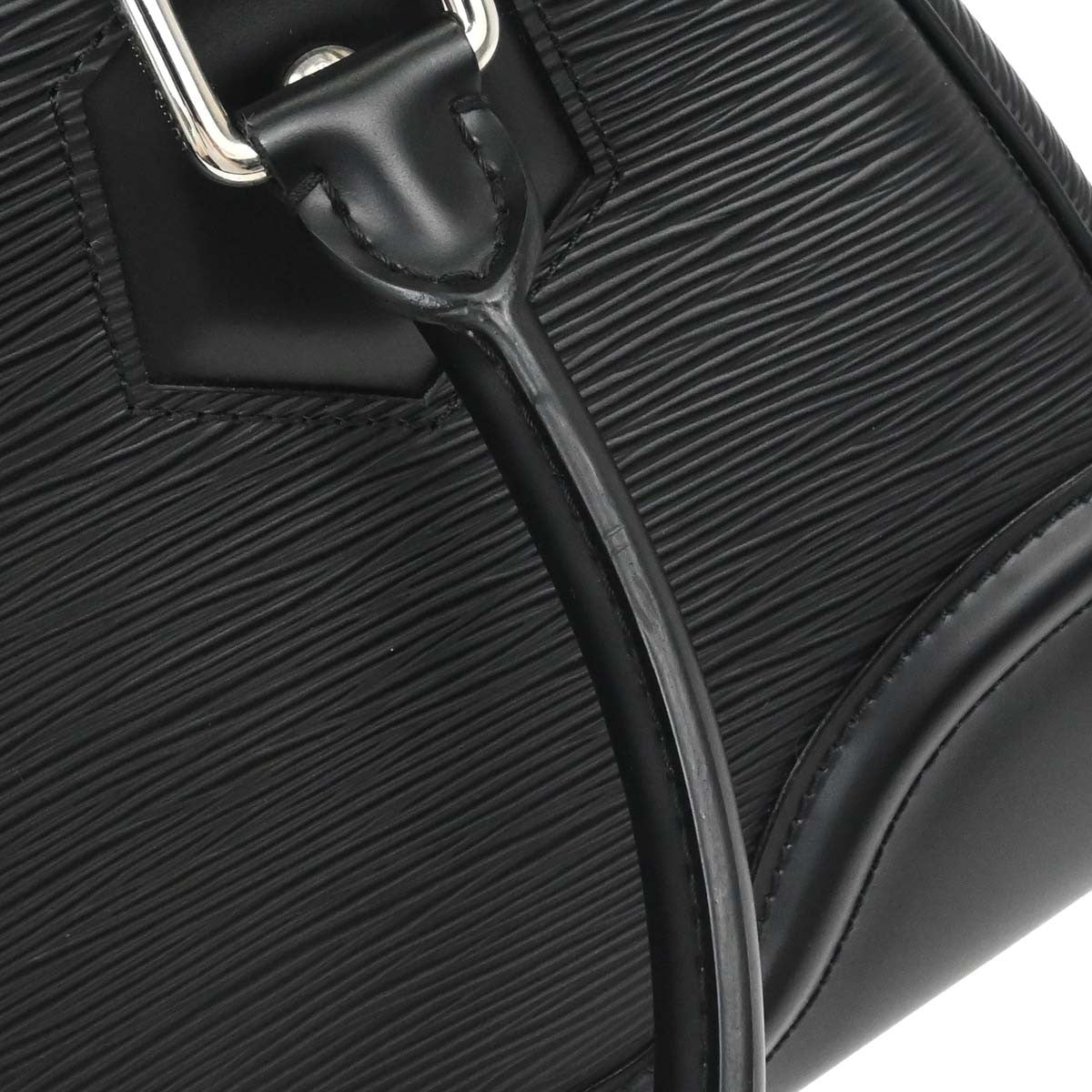 Louis Vuitton Black Epi Bowling Montaigne PM Handbag