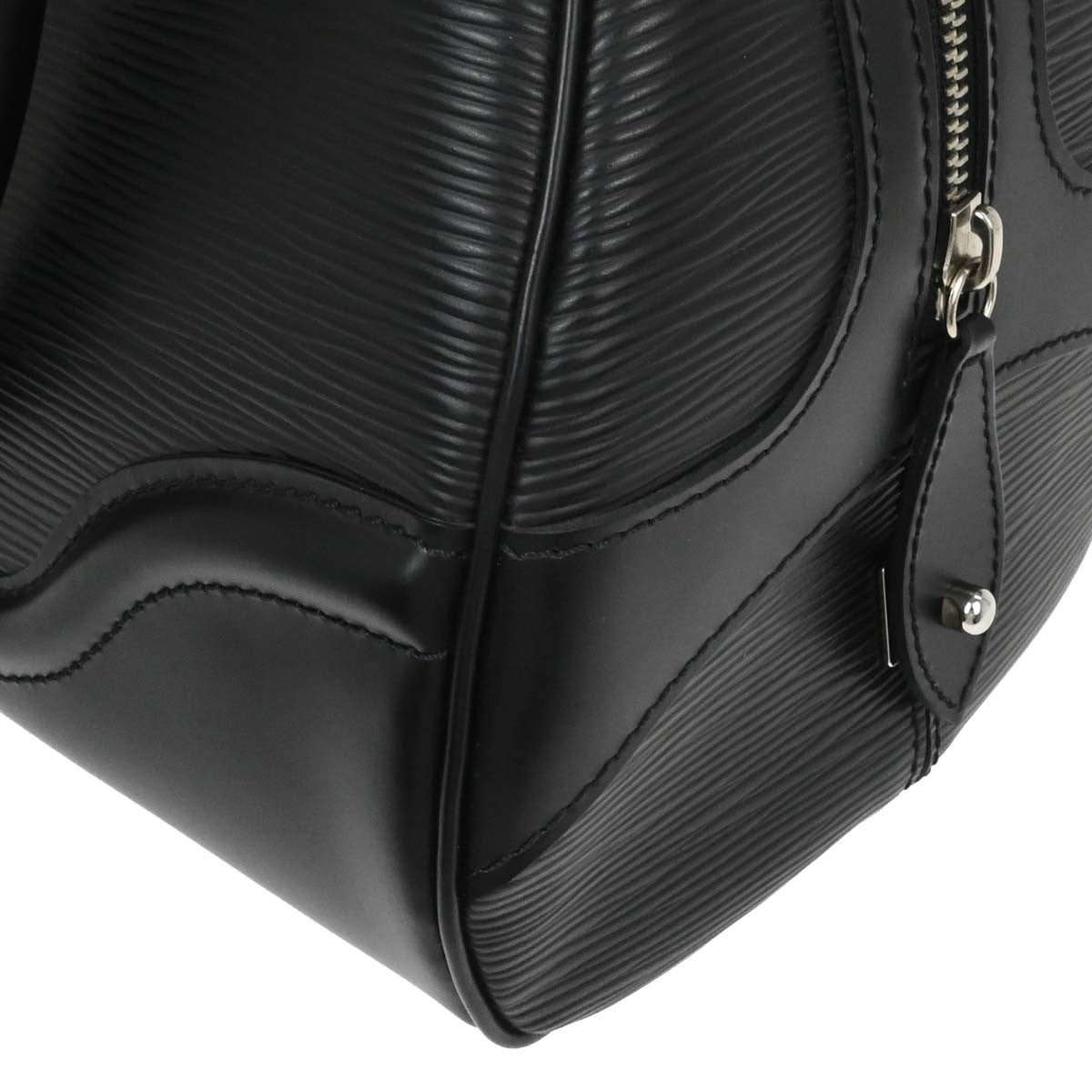 Louis Vuitton Black Epi Bowling Montaigne PM Handbag