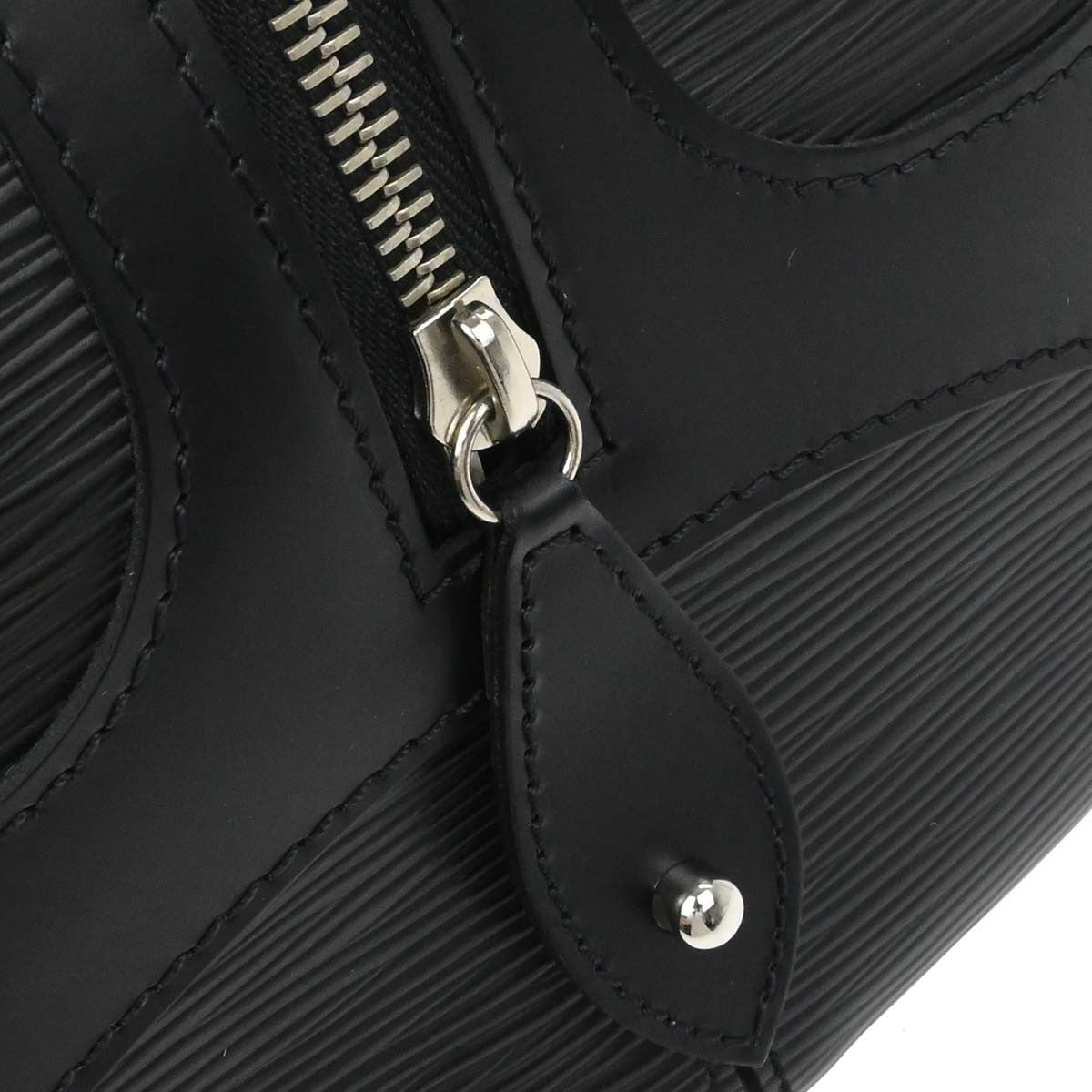 Louis Vuitton Black Epi Bowling Montaigne PM Handbag