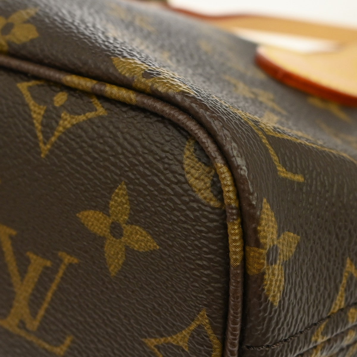 Louis Vuitton Monogram Neverfull BB Beige 2way Handbag