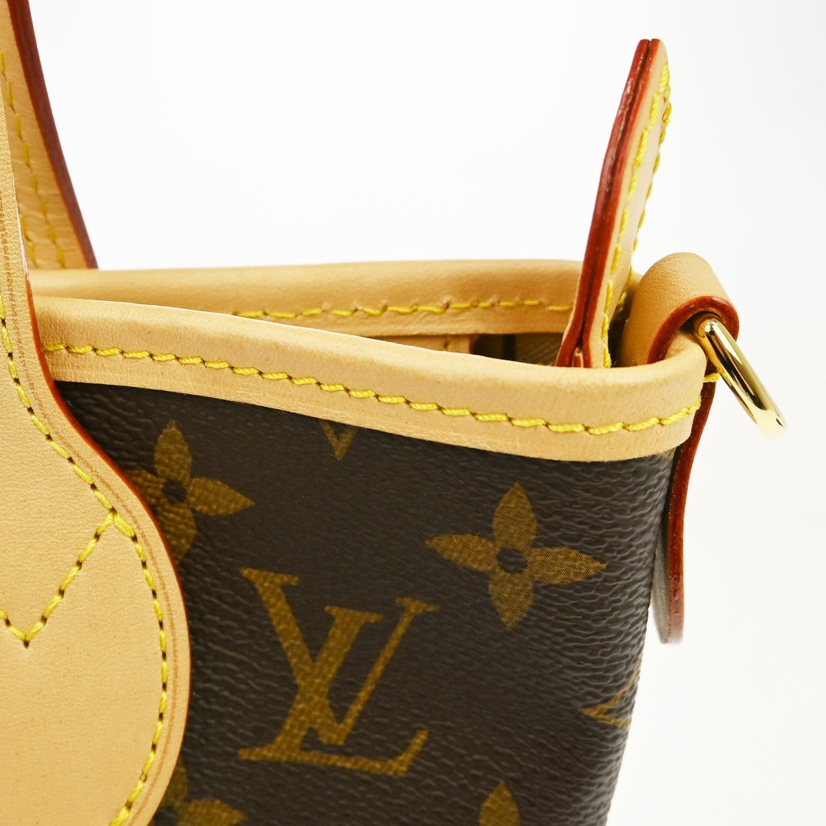 Louis Vuitton Monogram Neverfull BB Beige 2way Handbag