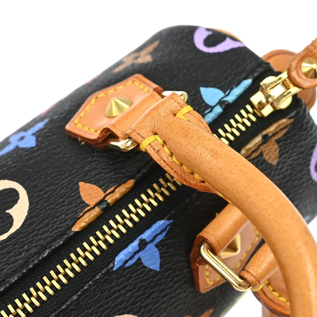 Louis Vuitton Multicolor Mini Speedy Handbag