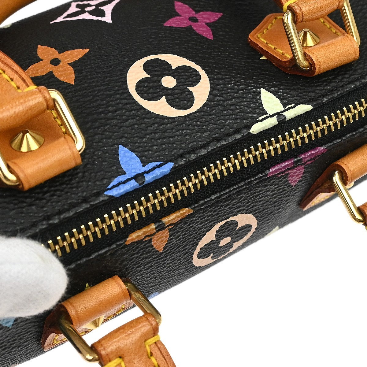 Louis Vuitton Multicolor Mini Speedy Handbag