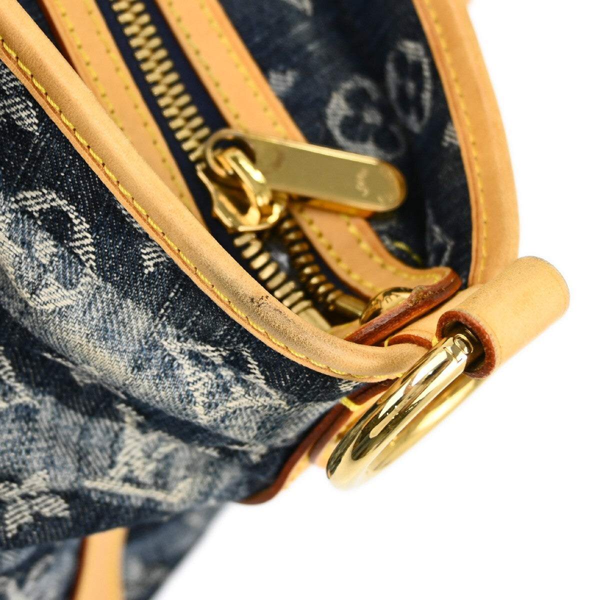 Louis Vuitton Blue Monogram Denim Cabas Raye GM 2way Tote