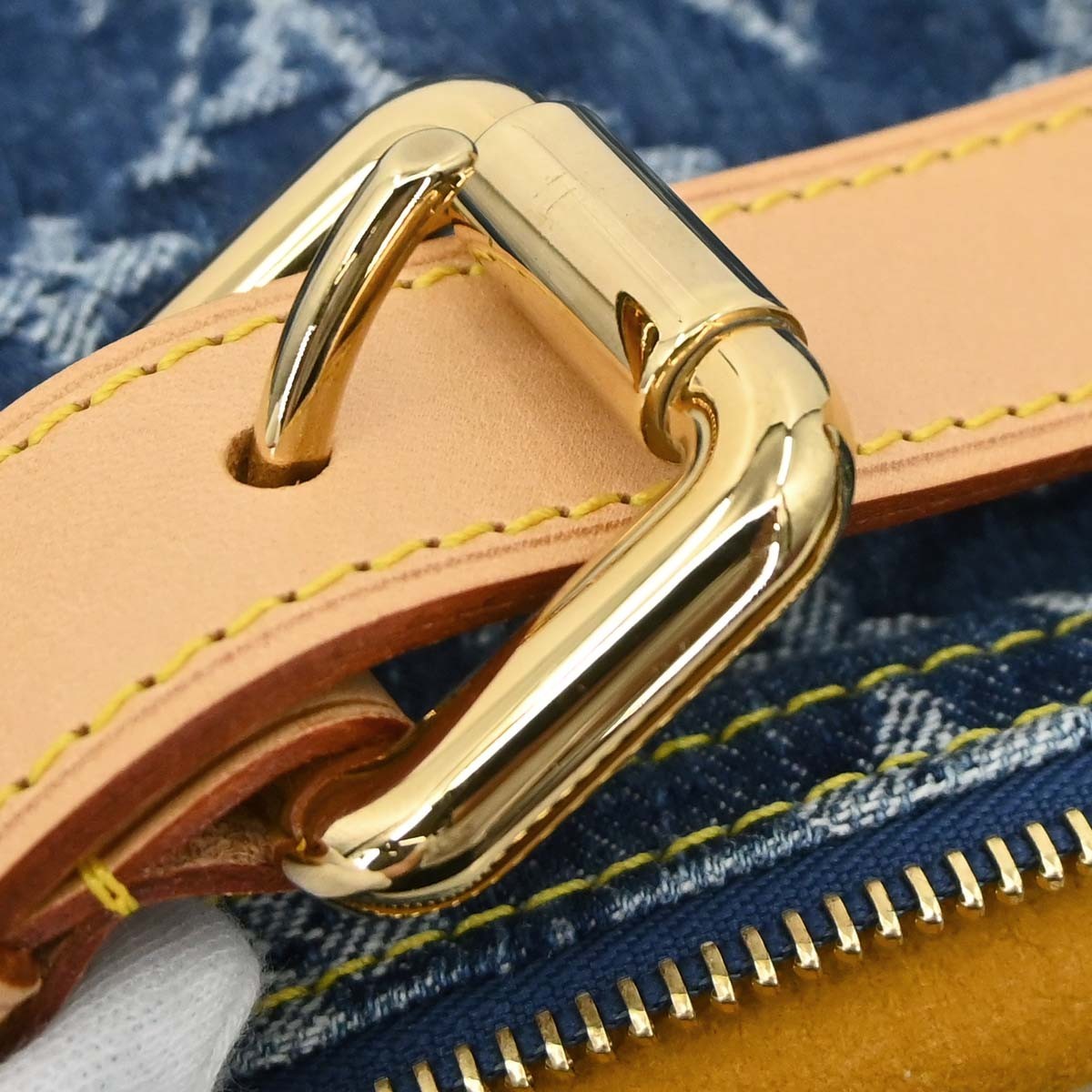 Louis Vuitton Blue Monogram Denim Baggy PM Shoulder Bag