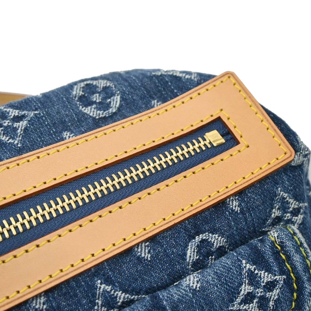 Louis Vuitton Blue Monogram Denim Baggy PM Shoulder Bag