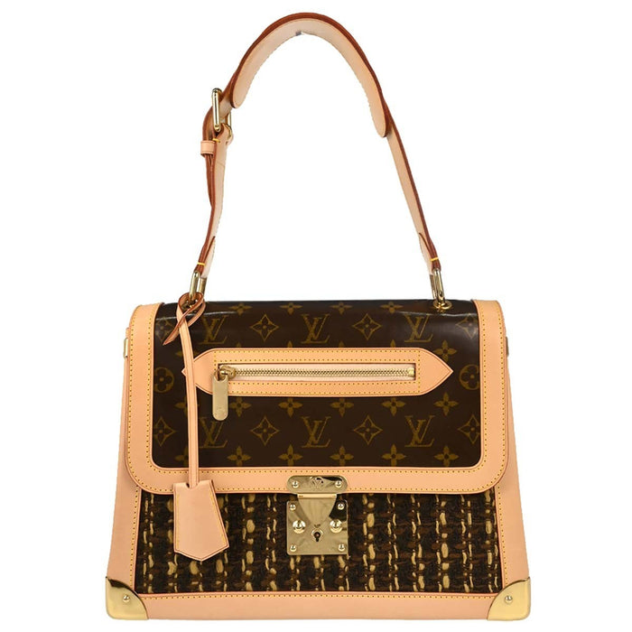 Louis Vuitton Monogram Tweedy GM Shoulder Bag