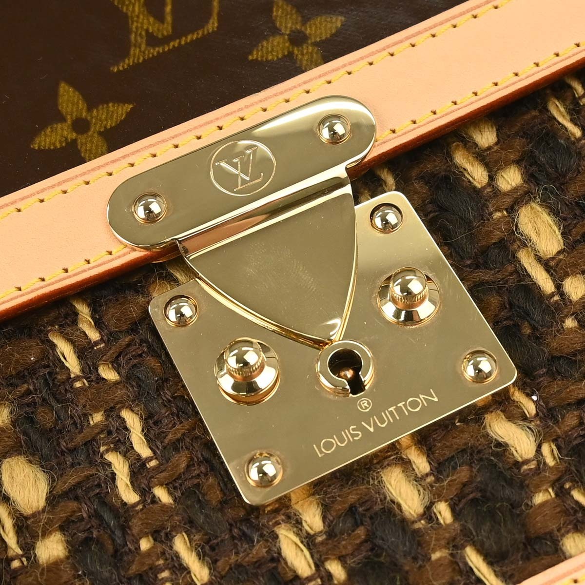 Louis Vuitton Monogram Tweedy GM Shoulder Bag