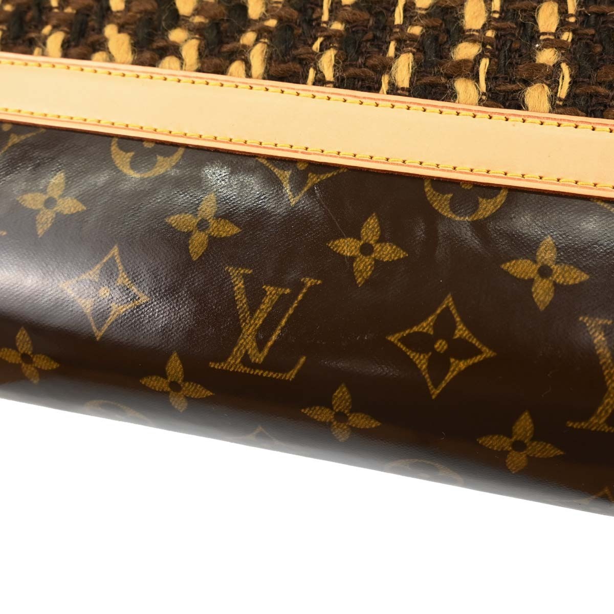Louis Vuitton Monogram Tweedy GM Shoulder Bag