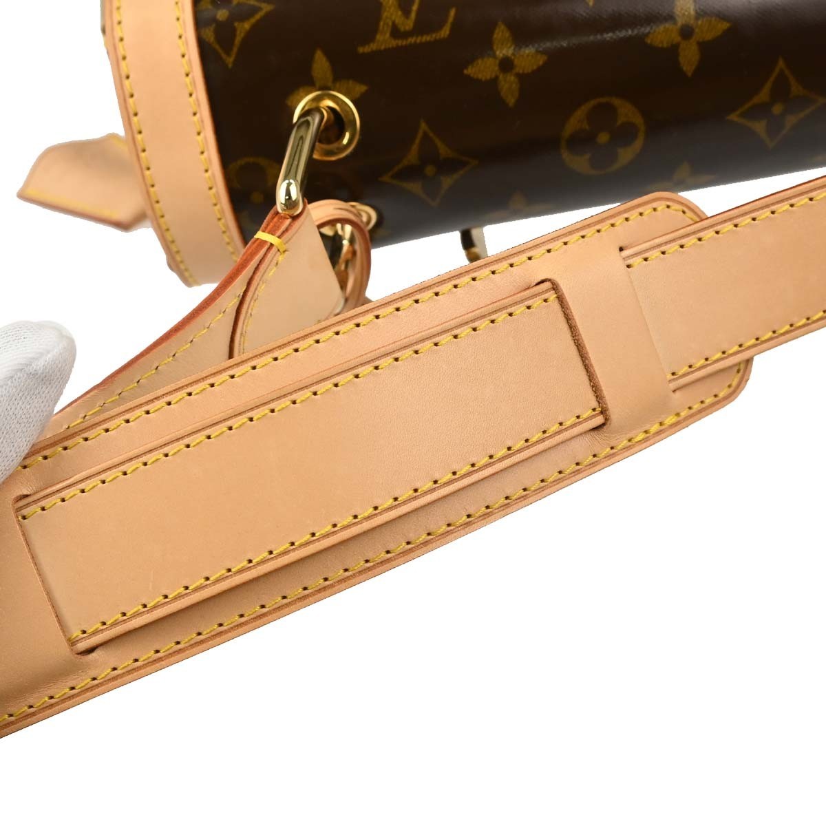 Louis Vuitton Monogram Tweedy GM Shoulder Bag