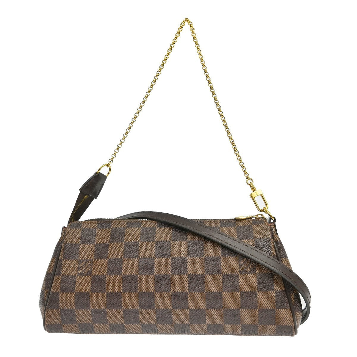 Louis Vuitton Damier Eva 2way Chain Handbag