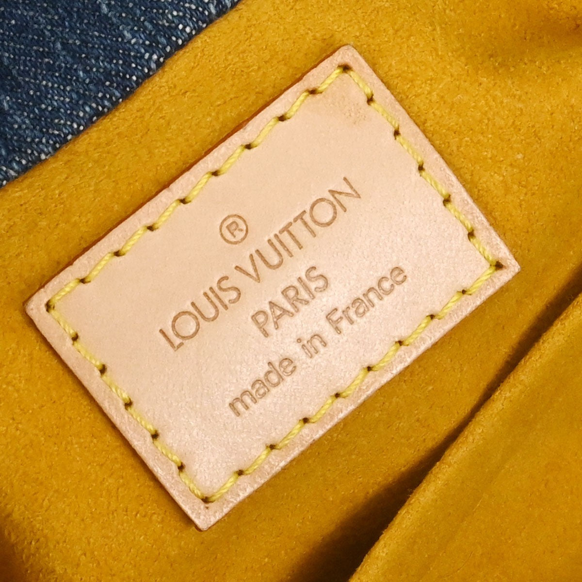 Louis Vuitton Blue Monogram Denim Pleaty Handbag