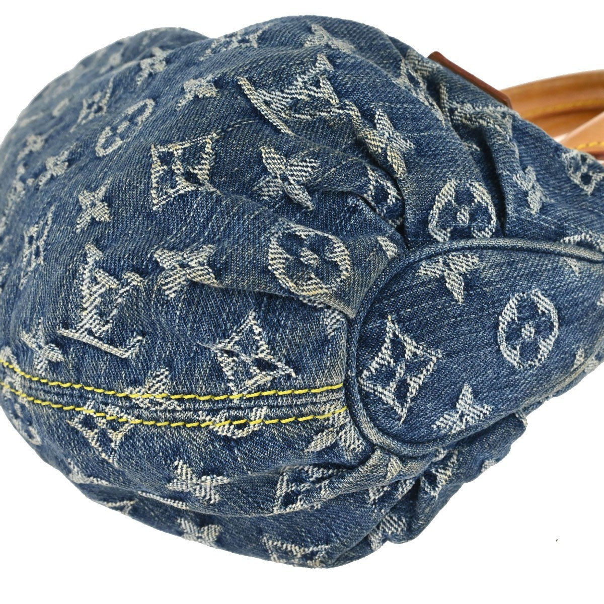 Louis Vuitton Blue Monogram Denim Pleaty Handbag