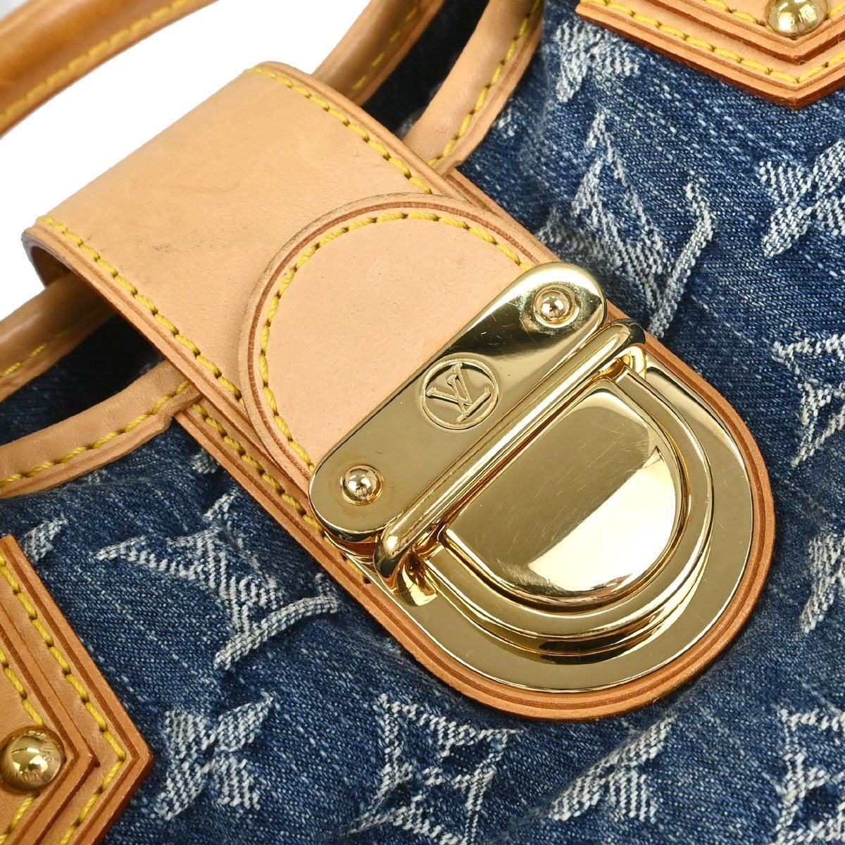 Louis Vuitton Blue Monogram Denim Pleaty Handbag