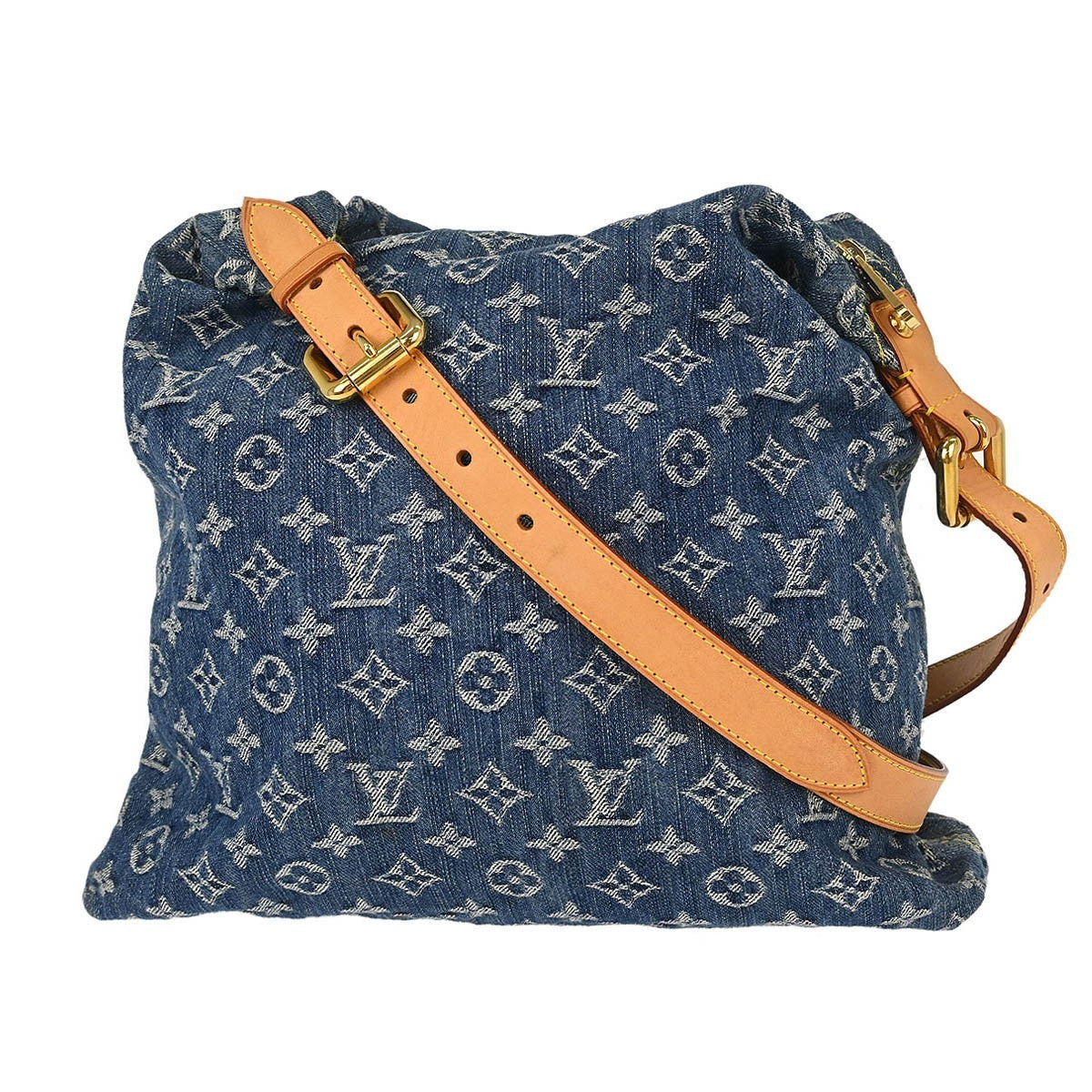Louis Vuitton Monogram Denim Baggy GM 2way Shoulder Bag