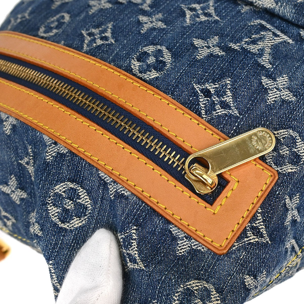 Louis Vuitton Monogram Denim Baggy GM 2way Shoulder Bag