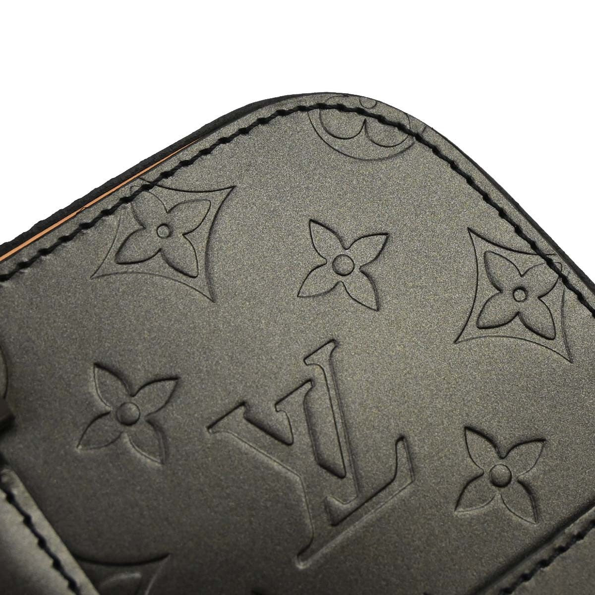 Louis Vuitton Black Monogram Mat Malden Handbag
