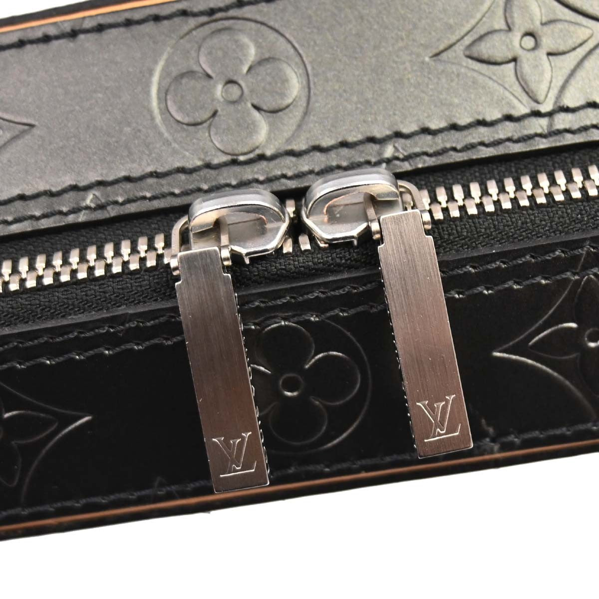 Louis Vuitton Black Monogram Mat Malden Handbag