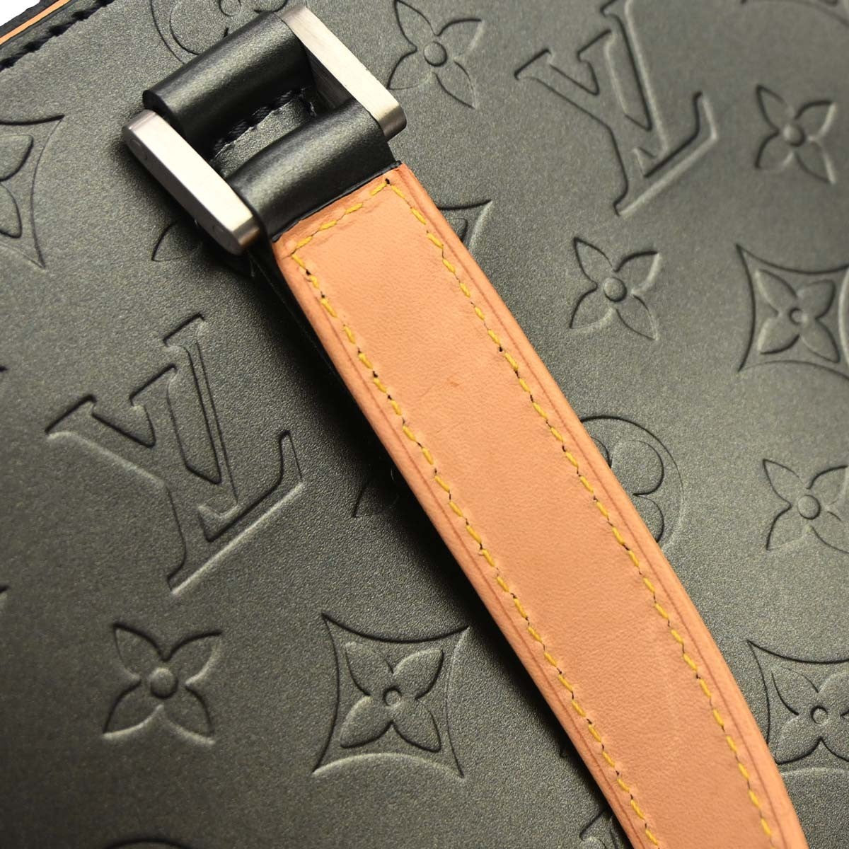 Louis Vuitton Black Monogram Mat Malden Handbag