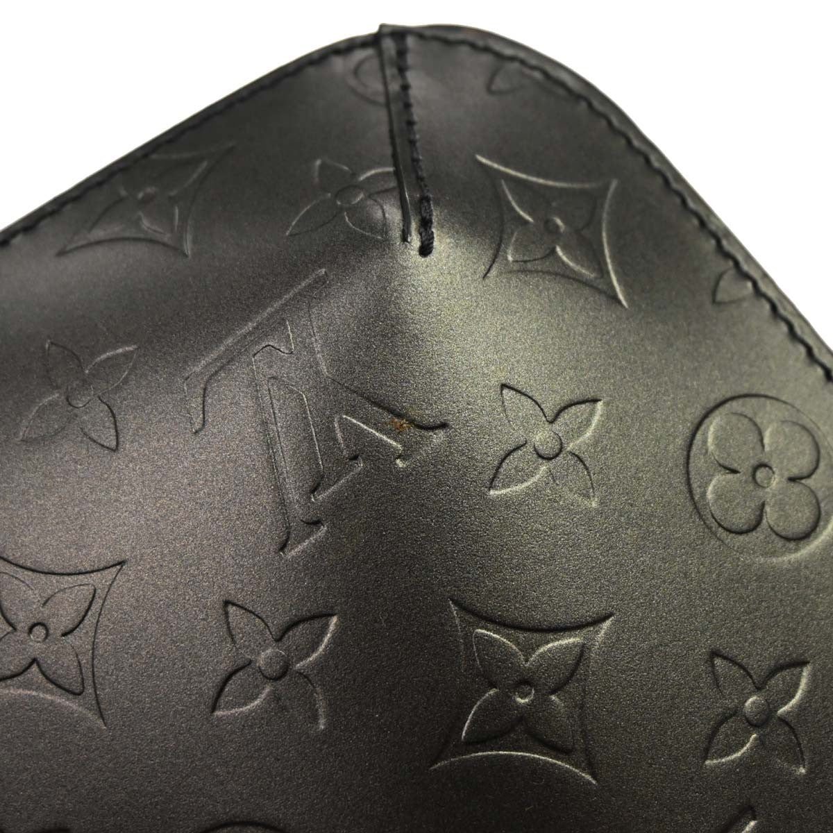 Louis Vuitton Black Monogram Mat Malden Handbag