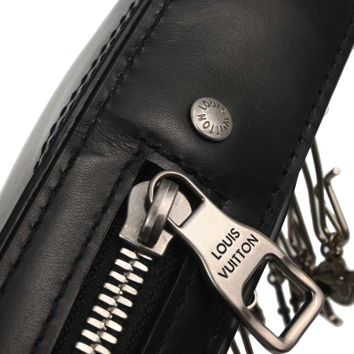 Louis Vuitton Black Danube Messenger Shoulder Bag